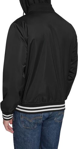 Champion Men's Lightweight Varsity Jacket with Jersey Hood in Saudi Arabia