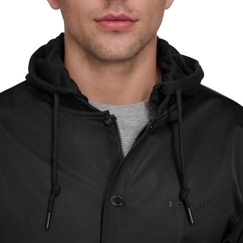 Champion Men's Lightweight Varsity Jacket with Jersey Hood in Saudi Arabia