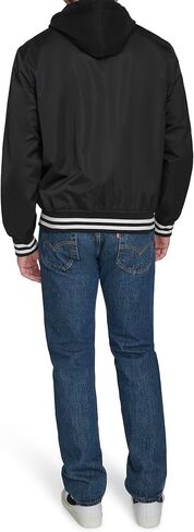 Champion Men's Lightweight Varsity Jacket with Jersey Hood in Saudi Arabia