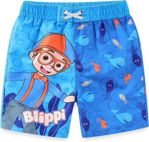 Blippi Boys UPF 50+ Swim Trunks Bathing Suit for Toddler and Big Kids in Saudi Arabia