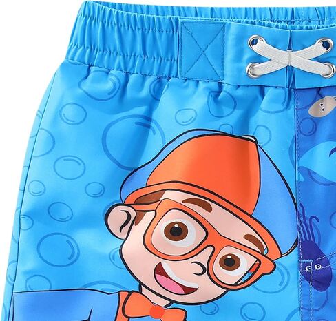 Blippi Boys UPF 50+ Swim Trunks Bathing Suit for Toddler and Big Kids in Saudi Arabia