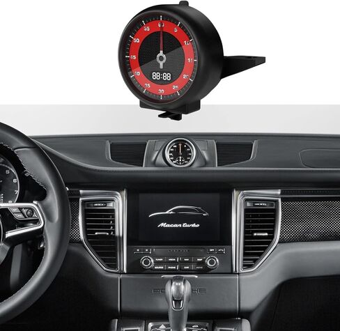 for Macan 95B Sport Chrono Stopwatch Upgrade 2.1in Smart Clock Fits PCM 3.1 2014-2016 in Saudi Arabia