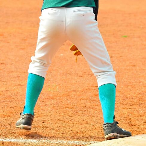 3 Pairs Baseball Softball Socks for Youth Boys Girls Kids Men and Women Soccer Football Socks in Kuwait