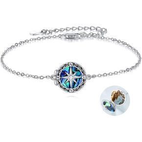 Compass Locket Bracelet Holds Pictures Photo Keep Someone Near to You Custom Jewelry Personalized Locket Bracelet for Men Women Adjustable Chain