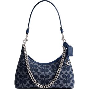 Coach Juliet Shoulder Bag 25 in Signature Denim, LH/Deep Blue Multi
