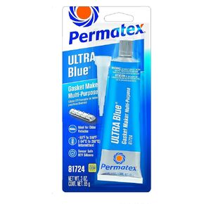Permatex 81724 3.35 Oz Ultra Blue RTV Silicone Gasket Maker