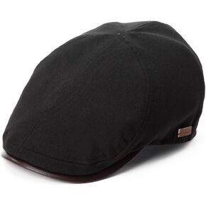 TOP-EX XL/XXL Mens Newsboy Flat Cap - Gatsby Irish Duckbill Cap for Golf Driving Waterproof & UPF 50
