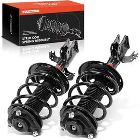 A-Premium Front Pair (2) Complete Strut and Coil Spring Assembly Compatible with Toyota Camry 2018-2023, Avalon 2020-2022, Driver and Passenger Side