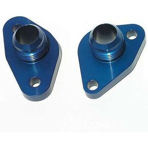 Meziere WP8312ANANB Blue 12AN PUMP PORT ADAPTER FOR SMITHER FORD - حزمة 2