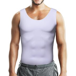 Gynecomastia Compression Shirt Men - Slimming Undershirt for Mens Shapewear, Body Shaper Compression Tank Top