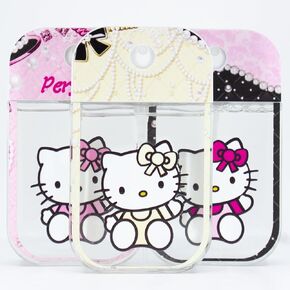 79 Bundle Glam Hello Kitty Set of 3 Hydrating Deodorizing Antibacterial Hand Sanitizer Spray Mist Non-Drying Compact Travel/Pocket Friendly Cute Kawaii Kitty Bundle For Women, Girls, Teens
