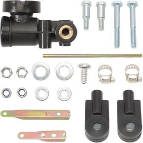 Cabin Air Height Leveling Control Valve Kit Compatible for Hadley H00600P Height Leveling Control Valve Kit fit for Mack 20QE2373 1/4" NPT Port Replaces# F245563