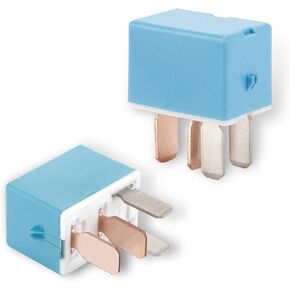 2 PCS 4 PIN AC Relay ، 90987-02027 90080-87026 12V ترحيل تكييف الهواء ، ملحقات ترحيل السيارات متعددة الأغراض ، متوافقة مع يوتا Tacoma Tundra Coralla Prius L-Exus RX350 IS300 GX460