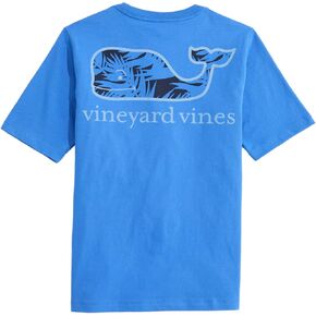 vineyard vines Boys' Breezy Palms Chappy Whale Fill Short-Sleeve Pocket Tee