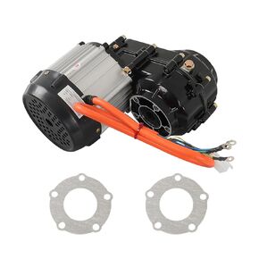 48V 1000W Brushless Differential Motor 4800 RPM 18-35AH Rated Current Replacement for Go Kart Golf Cart Tricycle Electric Bike ATV Scooter