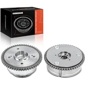 A-Premium 2PCS محرك محرك متغير توقيت الصمام (VVT) ضابط كامش ترس المسند المتوافق مع Hyundai Elantra 2017-2020 ، Veloster 2019-2021 ، Kona & Kia Soul ، Forte ، Forte5 ، Seltos