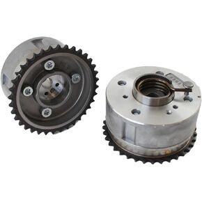2PCS عمود الحدبات VVT TIMING GEAR 243502B600 لللكنة 2011-2019 VELOSTER 2011-2017 I30 2012-2019 I40 2011-2018 KIA RIO 2011-2019 KIA SOUL 2011-2016 ، PREATION PIRSSLES