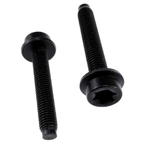 Timing Camshaft Sprocket Cam Gear Bolt 4M5G6M282BA, Flanged Hex Head Bolts Compatible with Ford Escape Fusion Fiesta Transit Connect 1.5L 1.6L EcoBoost Engine (2 PCS)