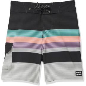 Billabong Boys Standard طوال اليوم Stripe Pro Boardshorts (طفل صغير/أطفال صغيرون)