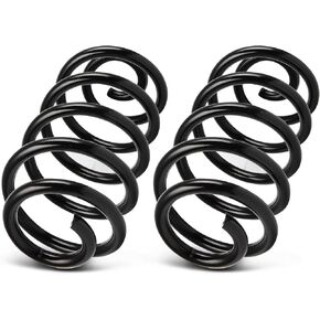 AUTOMUTO 2PCS Rear Suspension Coil Spring Set Compatible with 2007-2012 for Nissan Versa - Replace 81646 Coil Springs