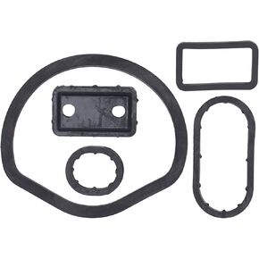 APPERIANPAR OIL FILTER HOUBLE SEAL SEAL COOLER KIT FOR MERCEDES-BENZ W203 W208 W210 W211 W220 استبدال 1121840161