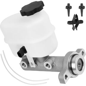 25827890 Brake Master Cylinder with Reservoir and Sensor Fit for Chevy, GMC and Cadillac Vehicles - Silverado 1500/Sierra/Tahoe/Yukon/Escalade 09-14 - Replace OE# 25827890