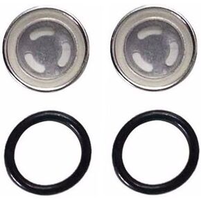 HURI 2set Brake Master Cylinder Sight Glass with O Ring for TRX400FW TRX450FE TRX500FE TRX125 TRX250 TRX300 TRX350
