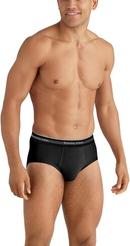 Tommy John Men's Comfort Micro Brief Underwear - 3-Pack, Brushed Microfiber for Comfort, 4-Way Stretch & Stay-Put Waistband in Kuwait