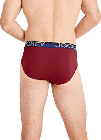 Jockey Men's Underwear Infinite Cool Microfiber Stretch Brief - 3 Pack in Kuwait