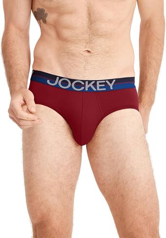 Jockey Men's Underwear Infinite Cool Microfiber Stretch Brief - 3 Pack in Kuwait