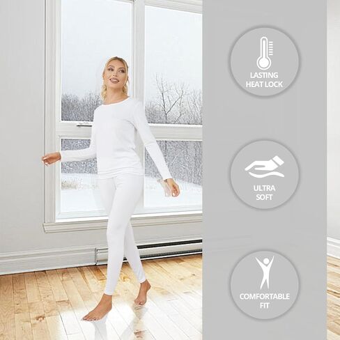 Women's Lightweight Spring Base Layer - Breathable Undershirt & Pants, Limited Sizes in Saudi Arabia