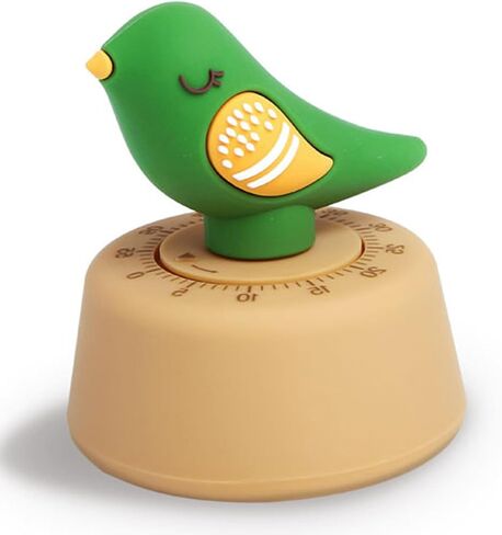 Mechanical Kitchen Timer, Cute Wind Up 60-Minute Manual Countdown for Kids, Classroom, Home, Study and Cooking in Kuwait