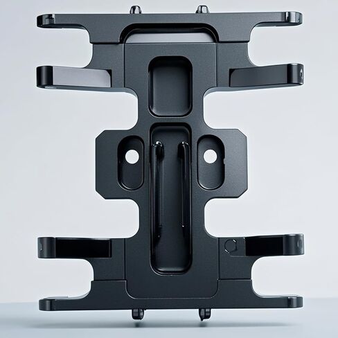 RC Skid Plate لـ SCX24 Bronco Gladiator Deadbolt C10 ترقيات الأجزاء 1/24 RC Crawler ، لوحة التروس في مركز نقل هيكل الألومنيوم (التيتانيوم) in Kuwait