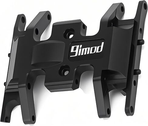RC Skid Plate لـ SCX24 Bronco Gladiator Deadbolt C10 ترقيات الأجزاء 1/24 RC Crawler ، لوحة التروس في مركز نقل هيكل الألومنيوم (التيتانيوم) in Kuwait
