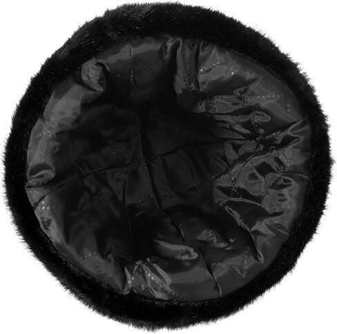 Men Winter Trapper Hat Faux Mink Fur Trooper Hat Russian Ushanka Cossack Hunting Dad Hat Outdoor Ski Snow Cap in Saudi Arabia