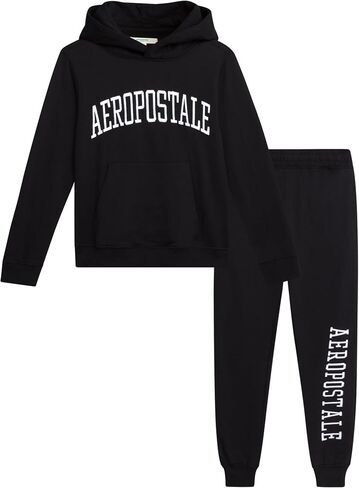 مجموعة Sweatsuit Boys Aeropostale - من قطعتين من سروال Switshirt و Hoode -Hoodie Switshirt و Gogger Sweatpants - مجموعة الأزياء النشطة (8-16) in Kuwait