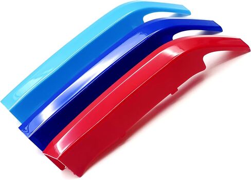 Tricolored Grille Insert Trims Compatible with BMW 2 Series 2021 2022 2023 2024 F44 218i 228i 220i 235i Gran Coupe Accessories for 7-Beams w/Standard Kidney Grille in Kuwait