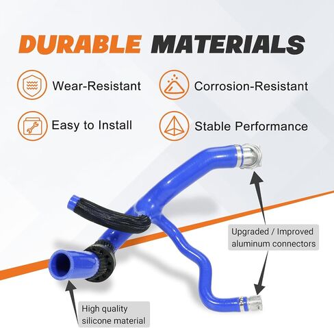 68249896AC Engine Radiator Coolant Outlet Hose, Fit for Jeep Compass Altitude/Latitude/Limited/Sport 2.4L, 2017-2022#Replace 68380330AB 68380330AA Lower Coolant Hose Bypass Reservoir Radiator Pipe in Saudi Arabia