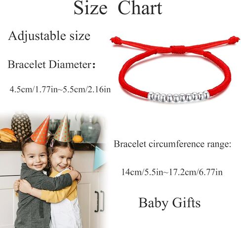 Amulet for Children Red Bracelet for baby Birthday Gifts for grandsons and granddaughters in Saudi Arabia