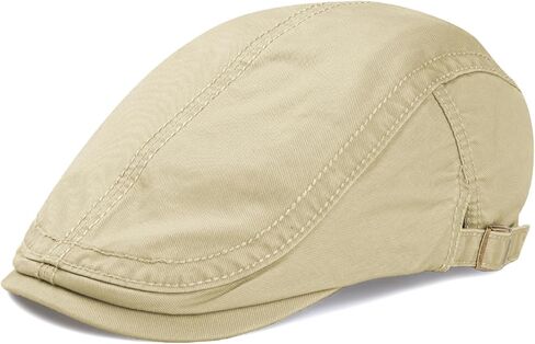 KUJUHA Flat Cap for Men Cotton Flat Irish Cabbie Ivy Gatsby Newsboy Driving Hat Hunting Cap in Saudi Arabia