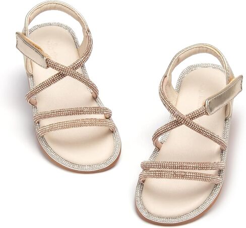 THEE BRON Toddler Girls Dress Sandals Kids Butterfly Floral Summer Sandalias Shoes in Kuwait