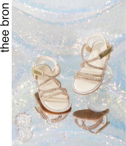 THEE BRON Toddler Girls Dress Sandals Kids Butterfly Floral Summer Sandalias Shoes in Kuwait
