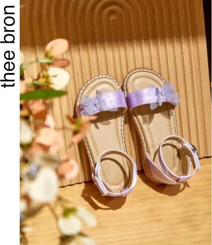 THEE BRON Toddler Girls Dress Sandals Kids Butterfly Floral Summer Sandalias Shoes in Saudi Arabia