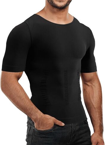 Gynecomastia Compression Shirt Men - Slimming Undershirt for Mens Shapewear, Body Shaper Compression Tank Top in Saudi Arabia