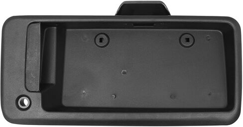 Exterior Door Handle, Compatible with 1996-2015 Chevy Express GMC Savana 1500 2500 3500 Van, Rear Right Cargo Door Handle with License Plate Bracket Holder Housing | 15269298 25866289 Tailgate Handle in Saudi Arabia