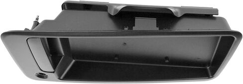 Exterior Door Handle, Compatible with 1996-2015 Chevy Express GMC Savana 1500 2500 3500 Van, Rear Right Cargo Door Handle with License Plate Bracket Holder Housing | 15269298 25866289 Tailgate Handle in Saudi Arabia