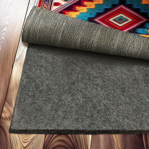Nevlers 4'x6' Felt TPO Non Slip Rug Pad | 1/4" Thick Anti Slip Rug Grips | Carpet Pads Non Slip Design | Rug Gripper for Tile Floors | Rug Gripper for Hardwood Floors | Customizable Non Slip Rug Pads in Saudi Arabia