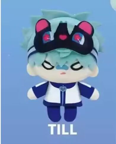 Anime lvan Till Plush Keychain, Mizi Sua Till Ivan Hyuna Luka Blind Box Mini Plush Pendant Key Chain Box Gift in Kuwait