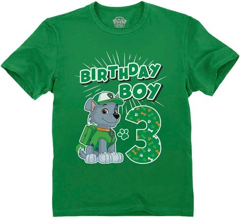 Tstars Marshall عيد ميلاد 3 هدايا قميص الصبي لمدة 3 سنوات Bday Paw Patrol موضوع حفلة طفل رضيع تي شيرت in Kuwait