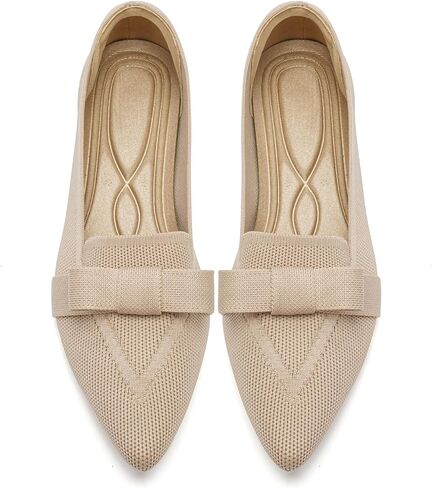 Flats for Women Pointed Toe Ballet Flats Shoes Mesh Breathable Comfortable Dressy Casual Slip On Ballerina Walking Flats in Saudi Arabia